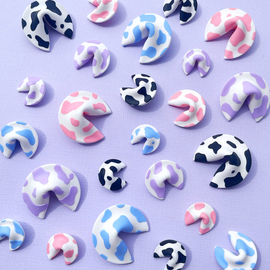 Deja Moo Fortune Cookie Earrings