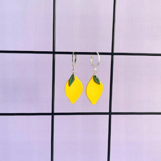 Sherbet Lemon Earrings