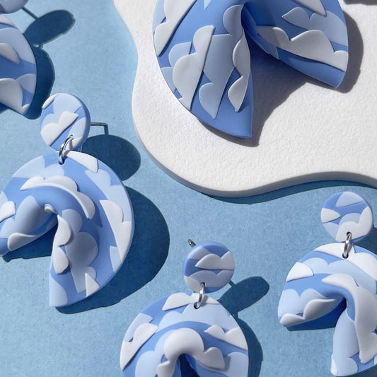 Everything's Coming Up Milhouse Fortune Cookie Earrings