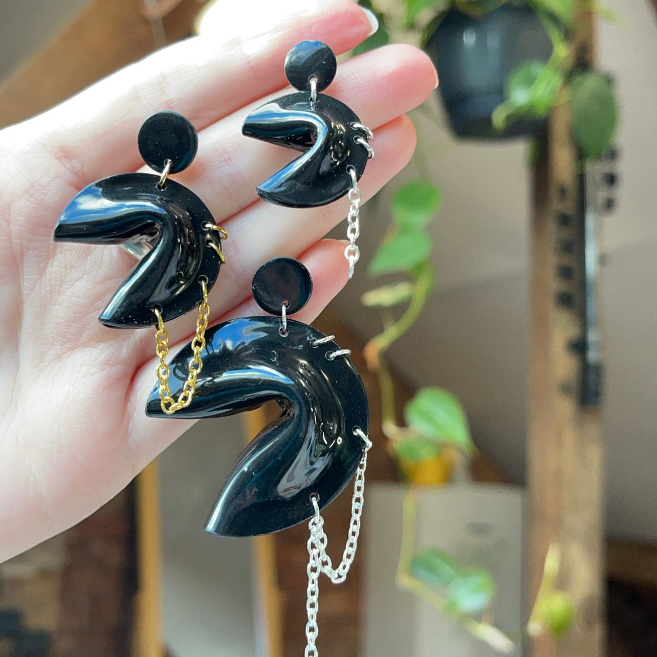 Bad Boy Fortune Cookie Earrings
