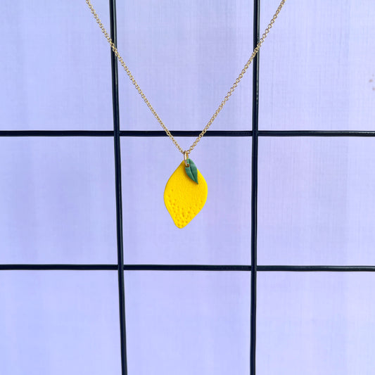 Sherbet Lemon Necklace