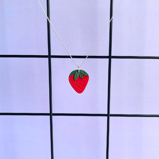 Sweet Strawberry Necklace