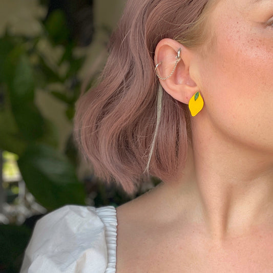 Sherbet Lemon Studs