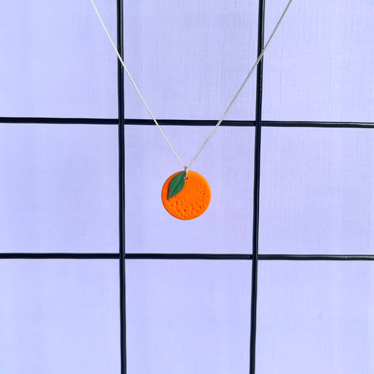 Orange Peel Necklace