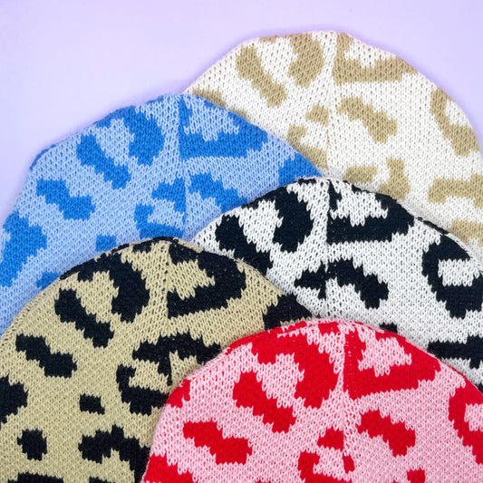 Leopard Print Beanie