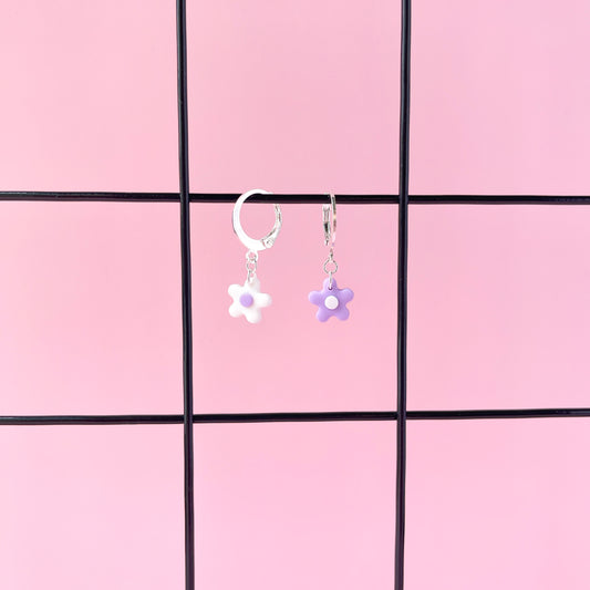 Blooming Gorgeous Flower Hoops