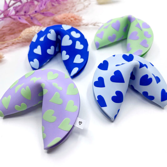 Heart Baker Fortune Cookie Sculpture