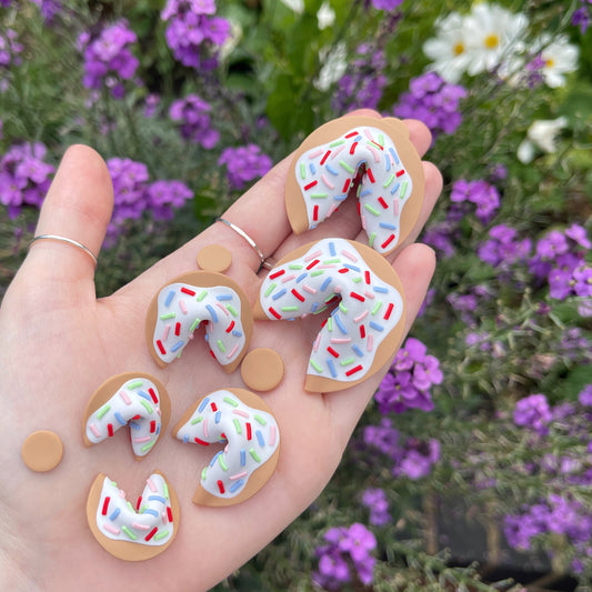 Cake Shifter Fortune Cookie Sculpture