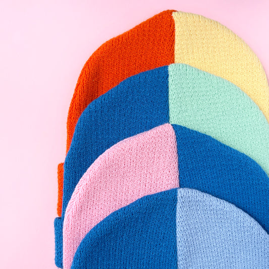 Half and Half Beanie