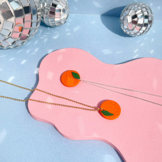 Orange Peel Necklace
