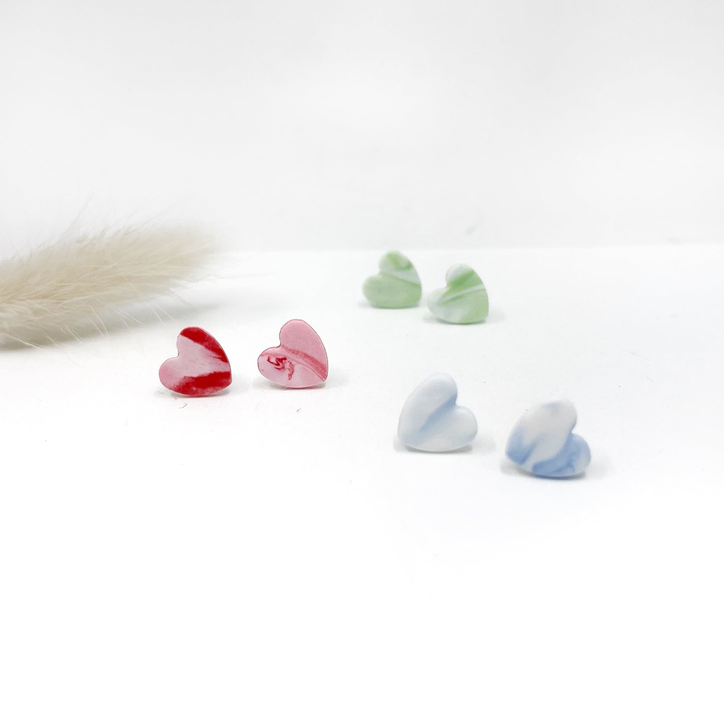 Heart Studs