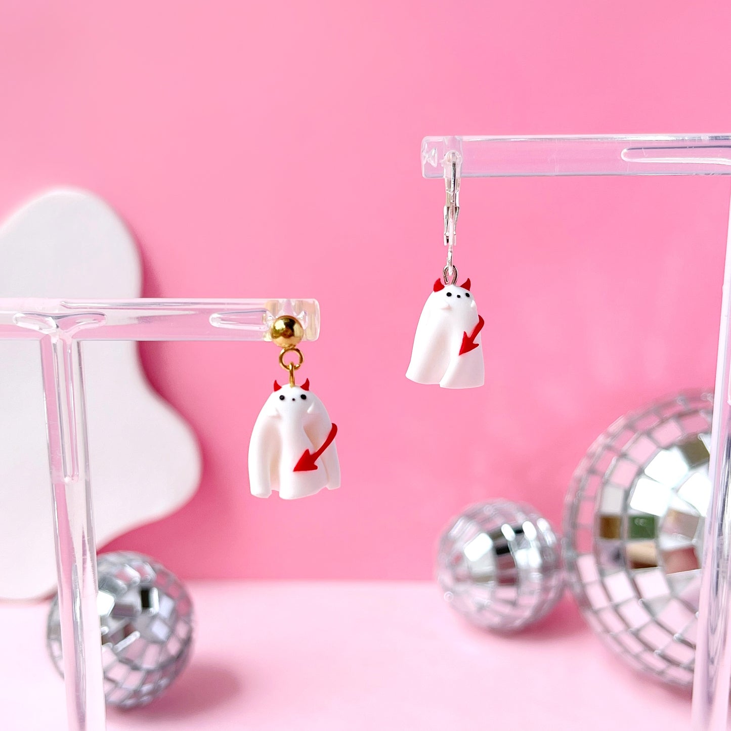 Mini Ghostie Earrings