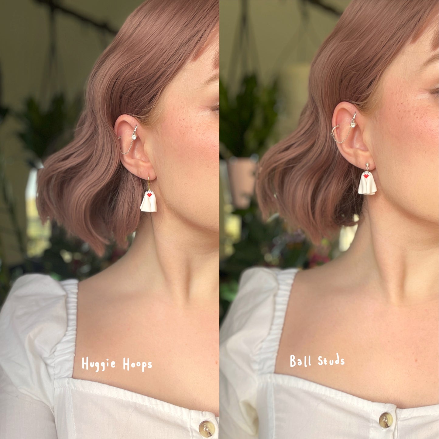 Midi Ghostie Earrings