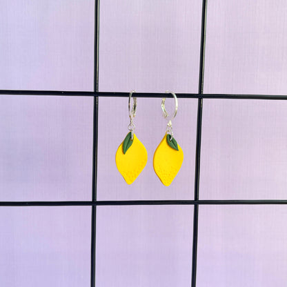Sherbet Lemon Earrings