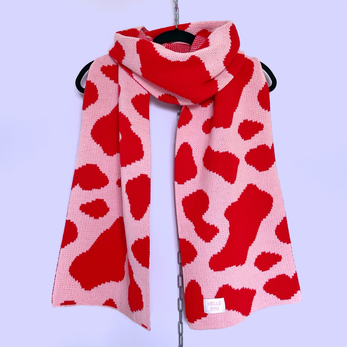 Cow Print Scarf