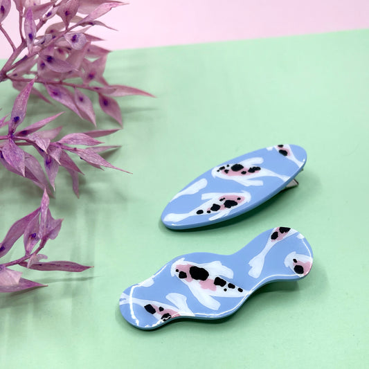 Feeling Koi Hair Clips