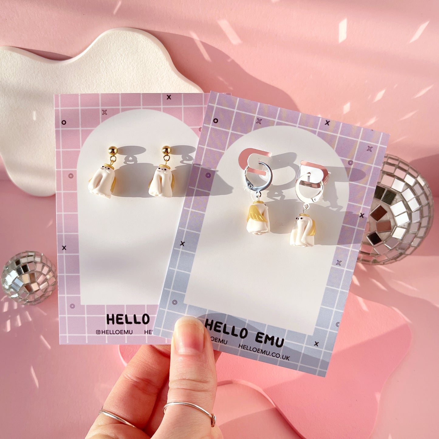 Mini Ghostie Earrings