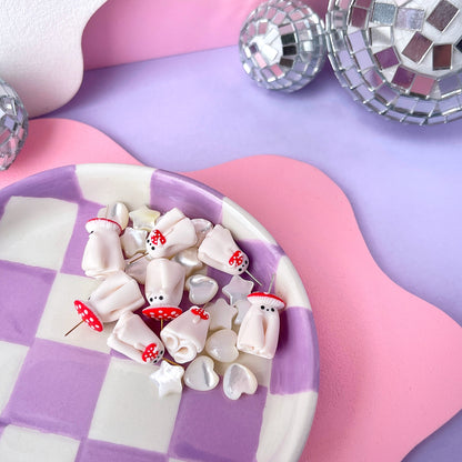 Mother of Pearl Threader Earrings