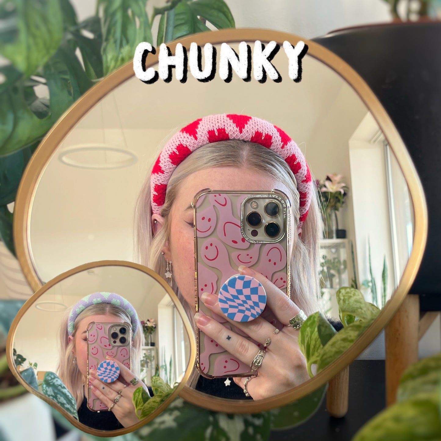 Heart Print Hairband
