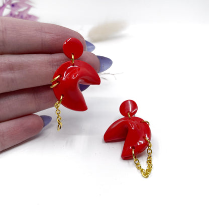 Bad Boy Fortune Cookie Earrings