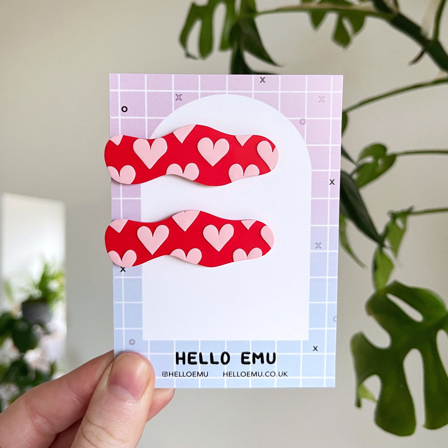 Heart Baker Hair Clips
