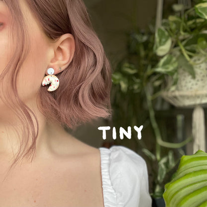 Cake Shifter Fortune Cookie Earrings