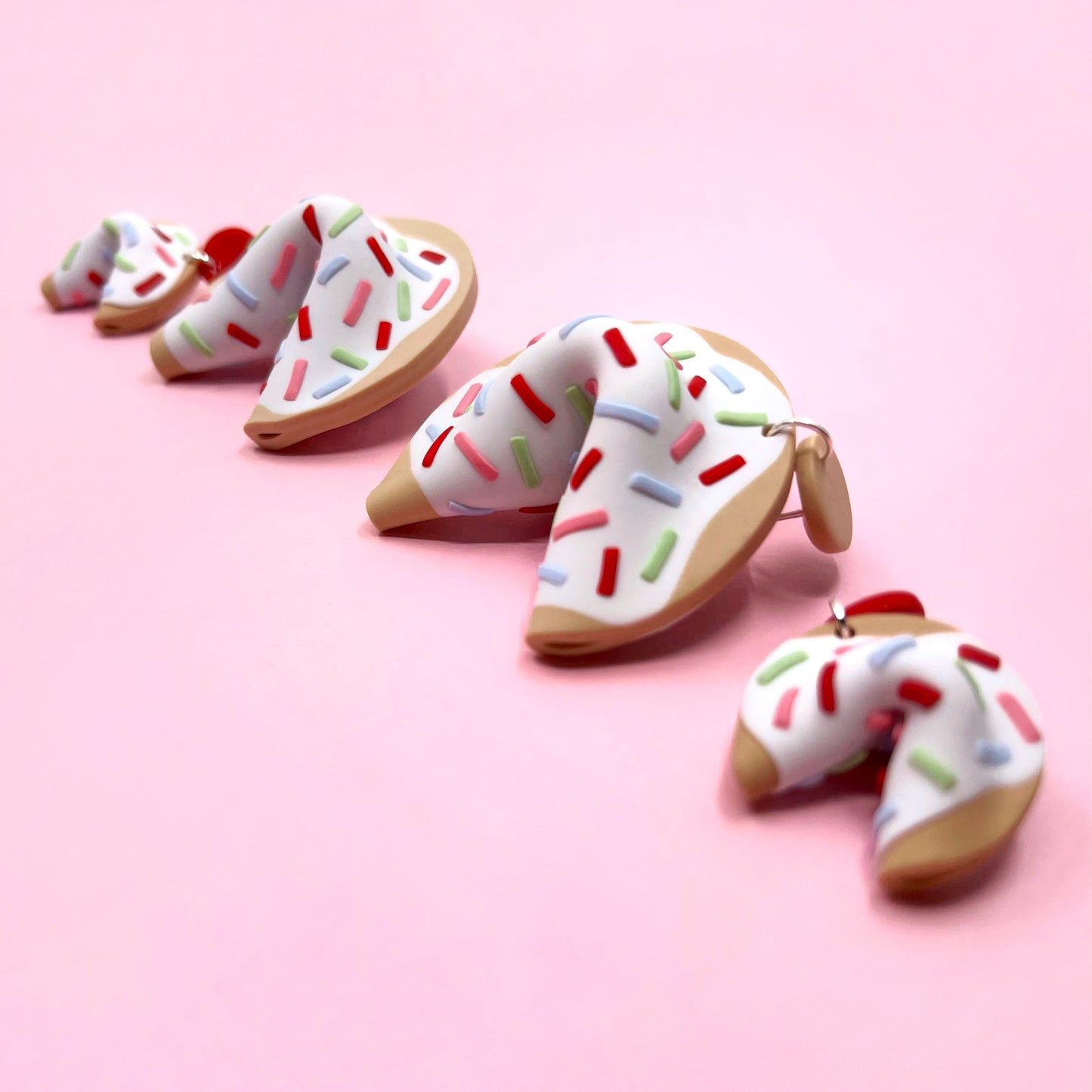 Cake Shifter Fortune Cookie Earrings