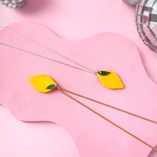 Sherbet Lemon Necklace