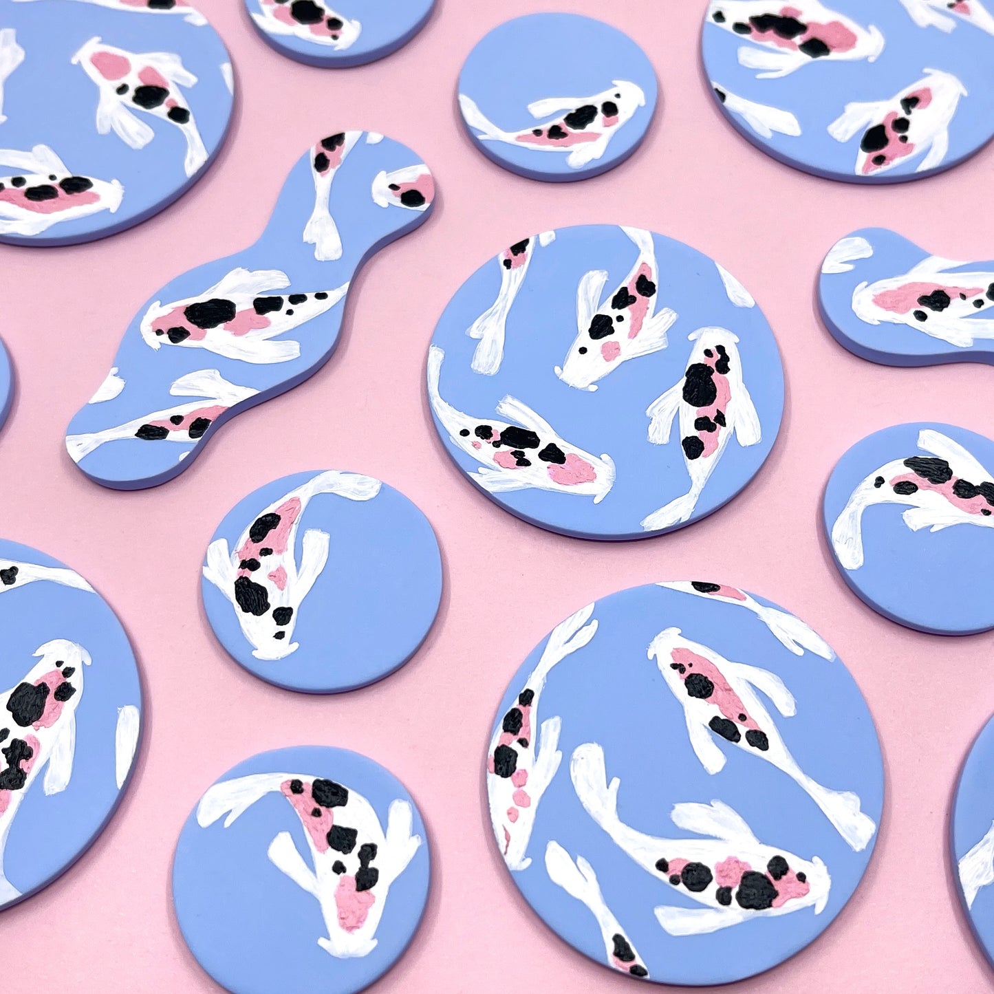 Feeling Koi Hair Clips