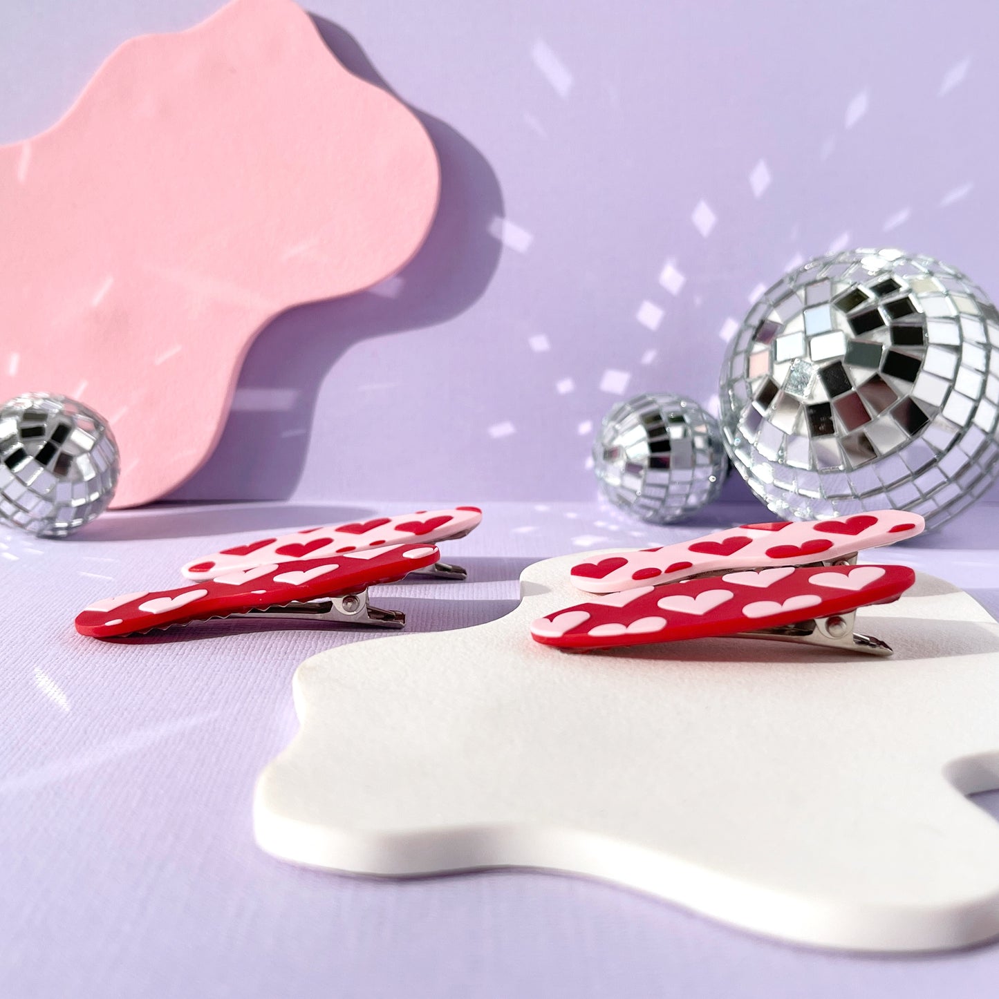 Heart Baker Hair Clips