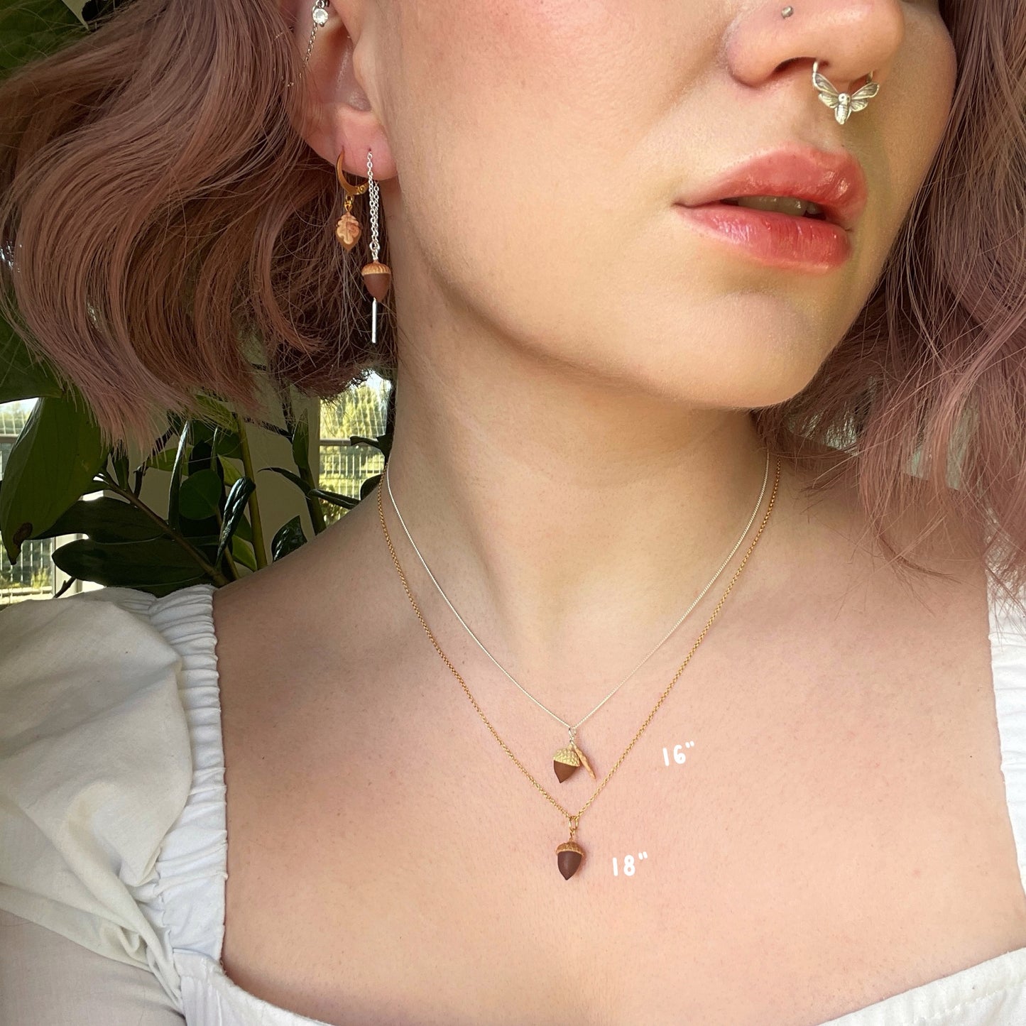 Little Acorn Necklace