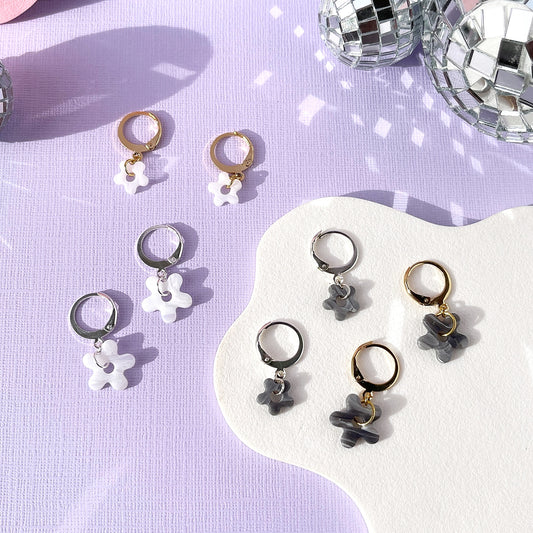 Flower Power Hoops