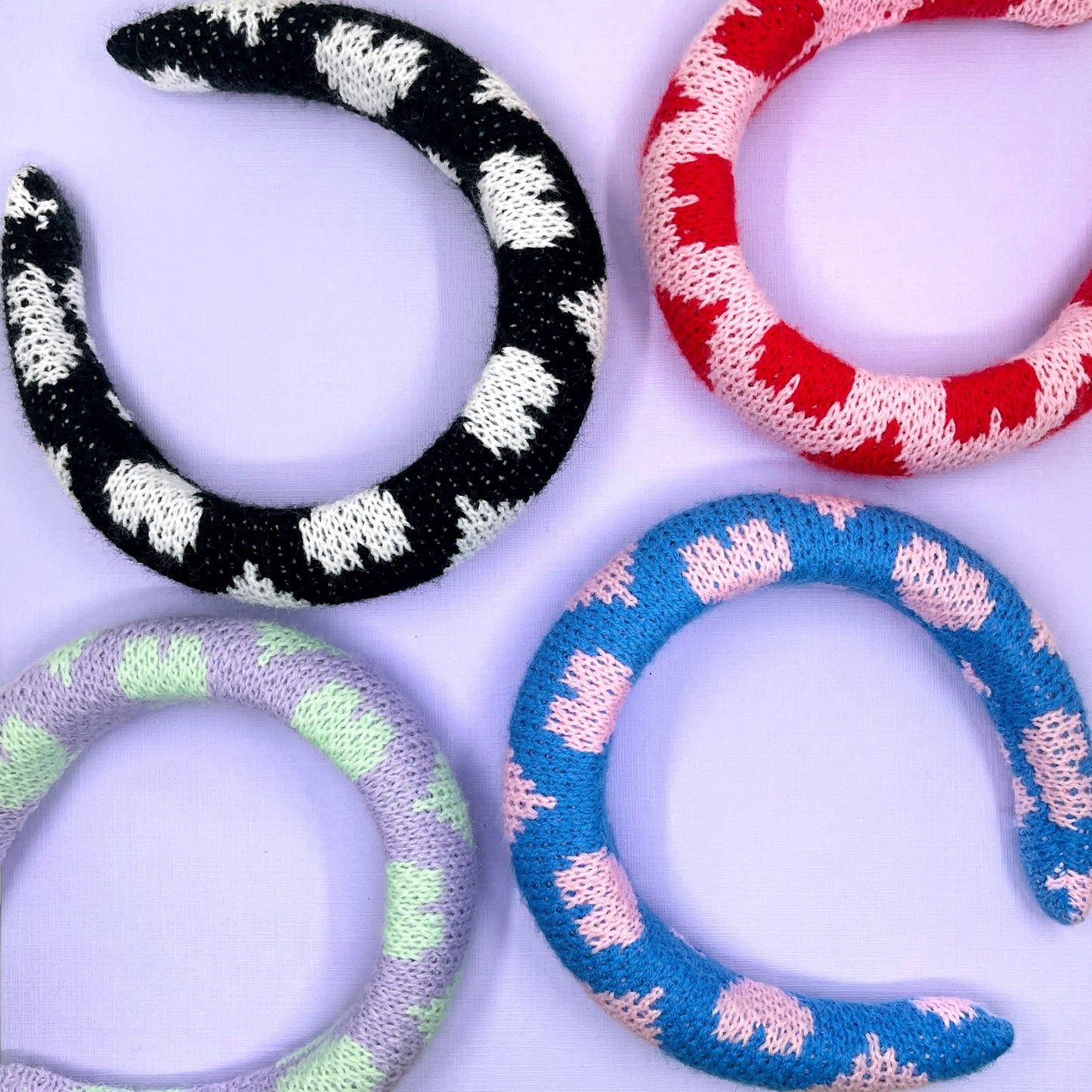 Heart Print Hairband