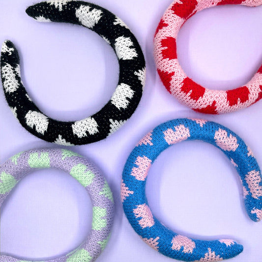 Heart Print Hairband