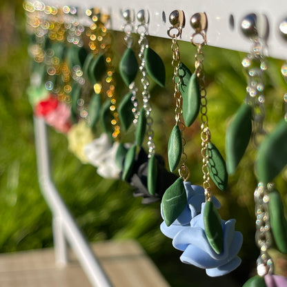 Kiss From a Rose Drop Earrings