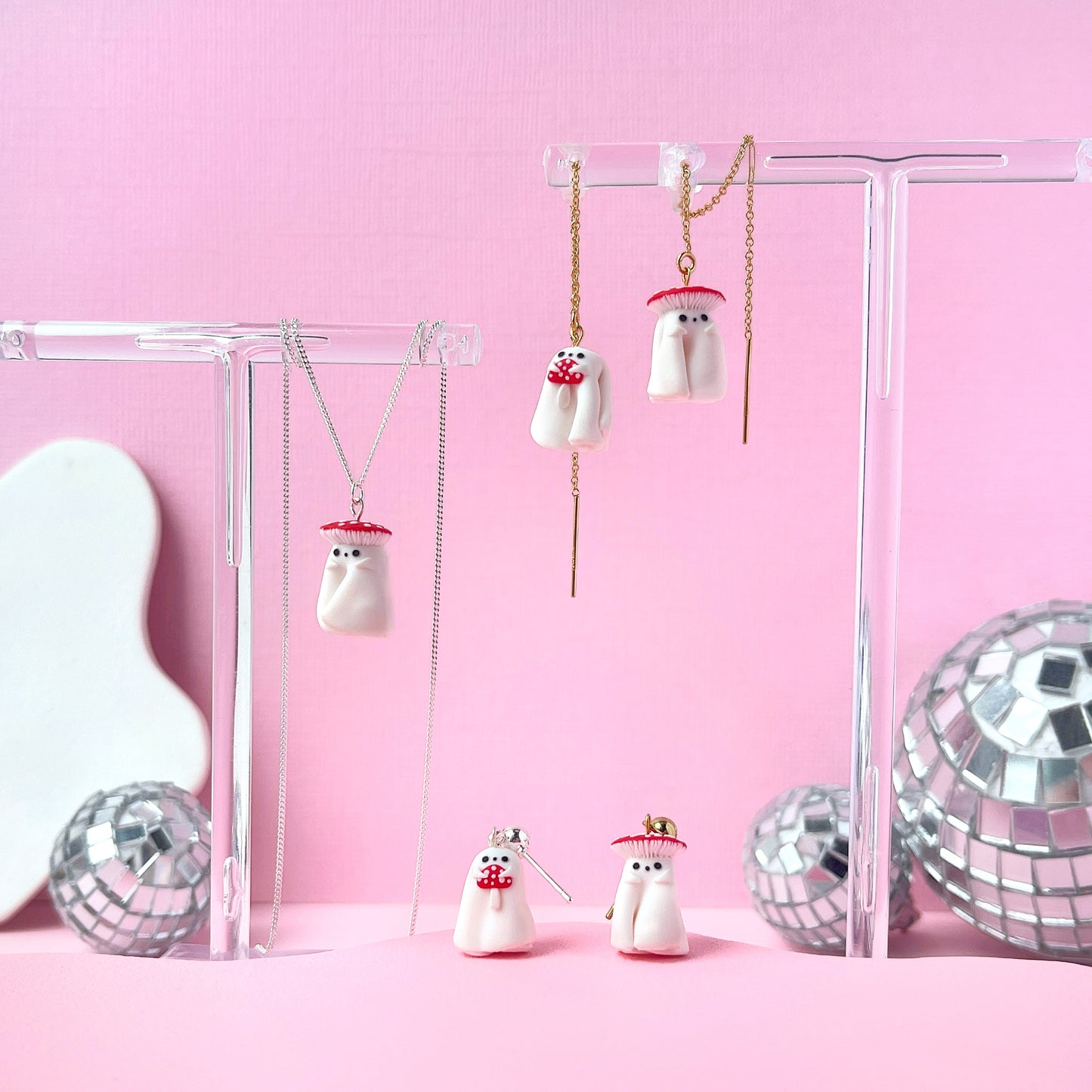 Mini Ghostie Earrings