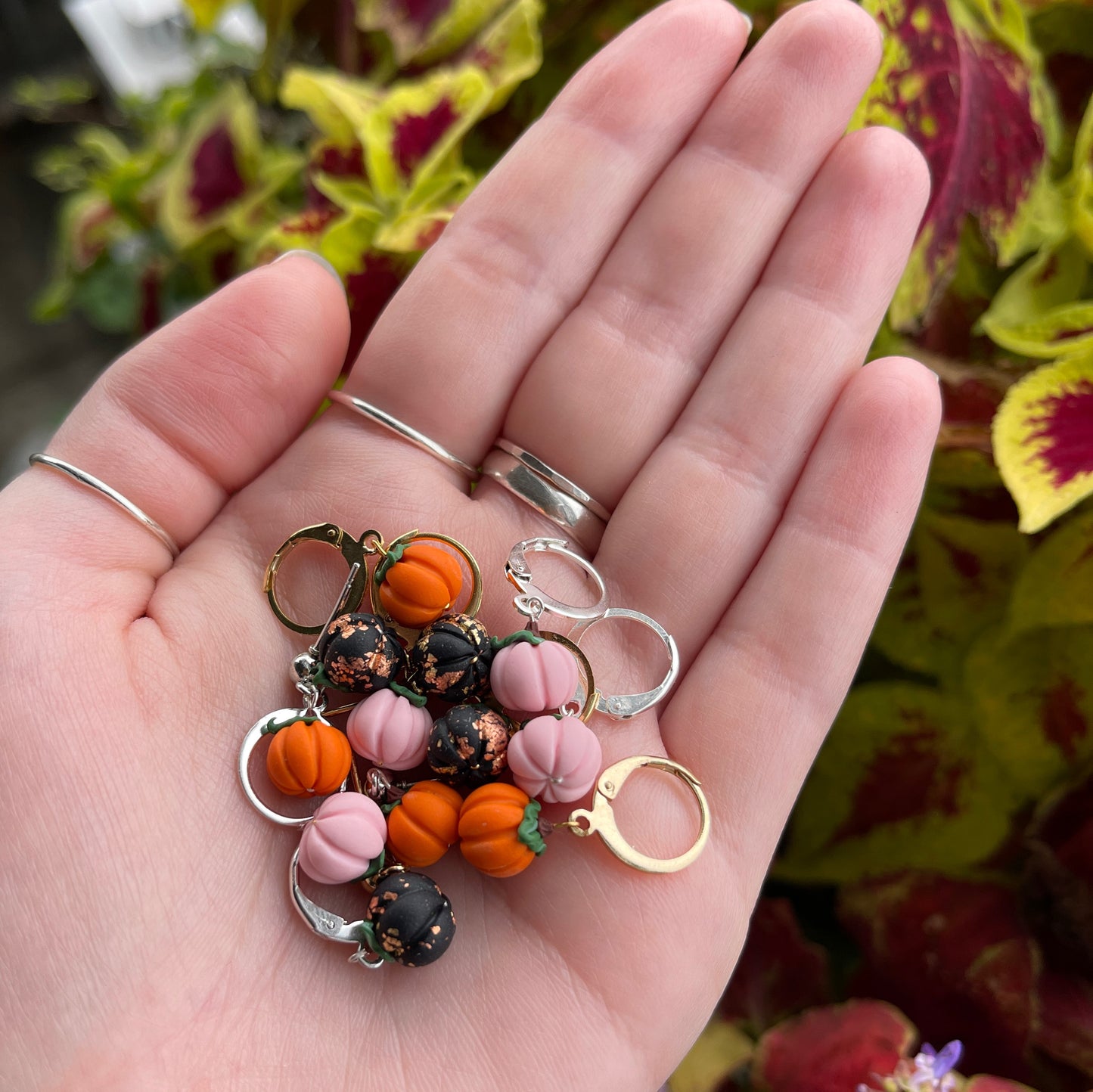Pretty Puny Pumpkin Earrings