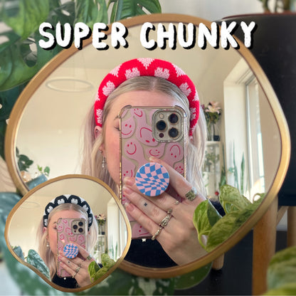 Heart Print Hairband