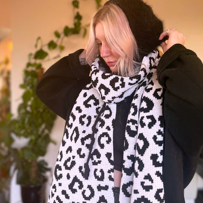 Leopard Print Scarf