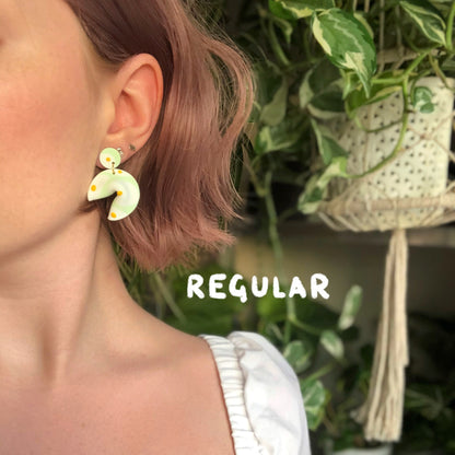 Crack Me Up Fortune Cookie Earrings