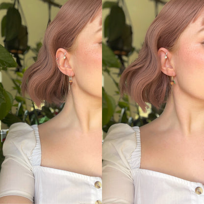 Little Acorn Threader Earrings