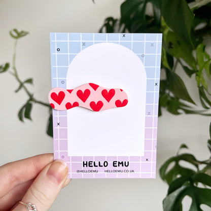 Heart Baker Hair Clips