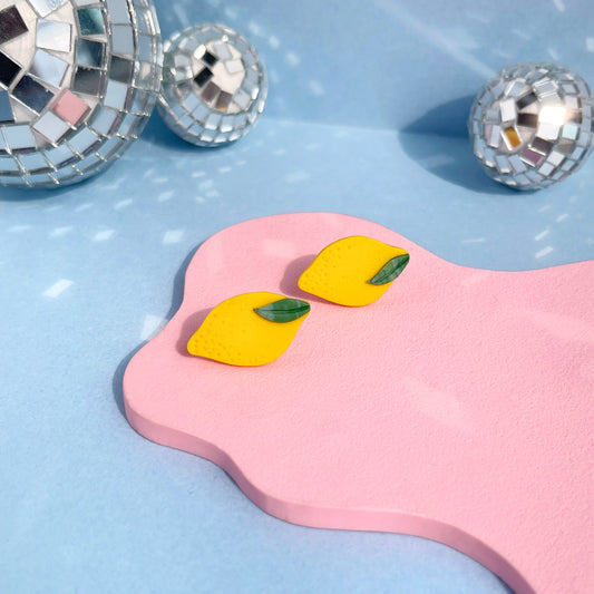 Sherbet Lemon Studs