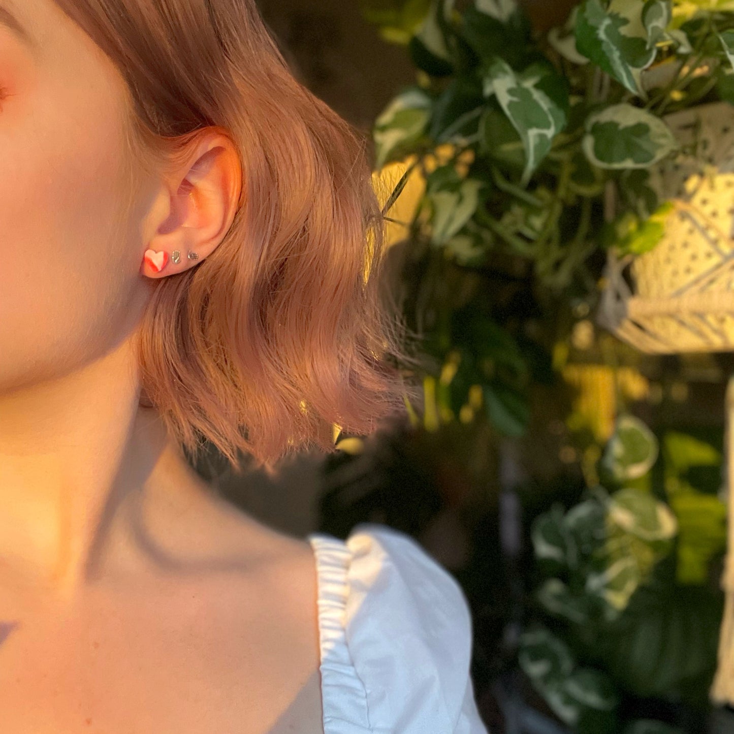 Heart Studs