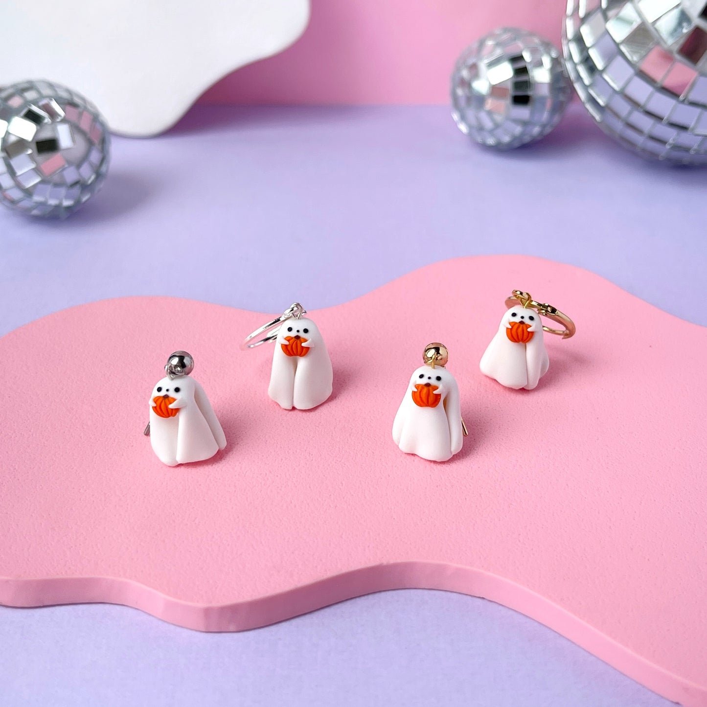 Mini Ghostie Earrings