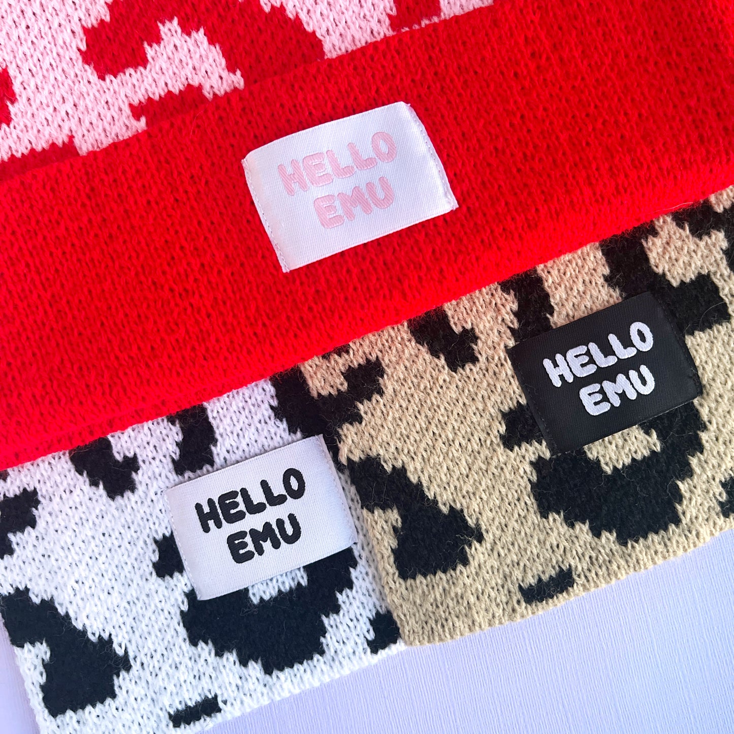 Leopard Print Beanie