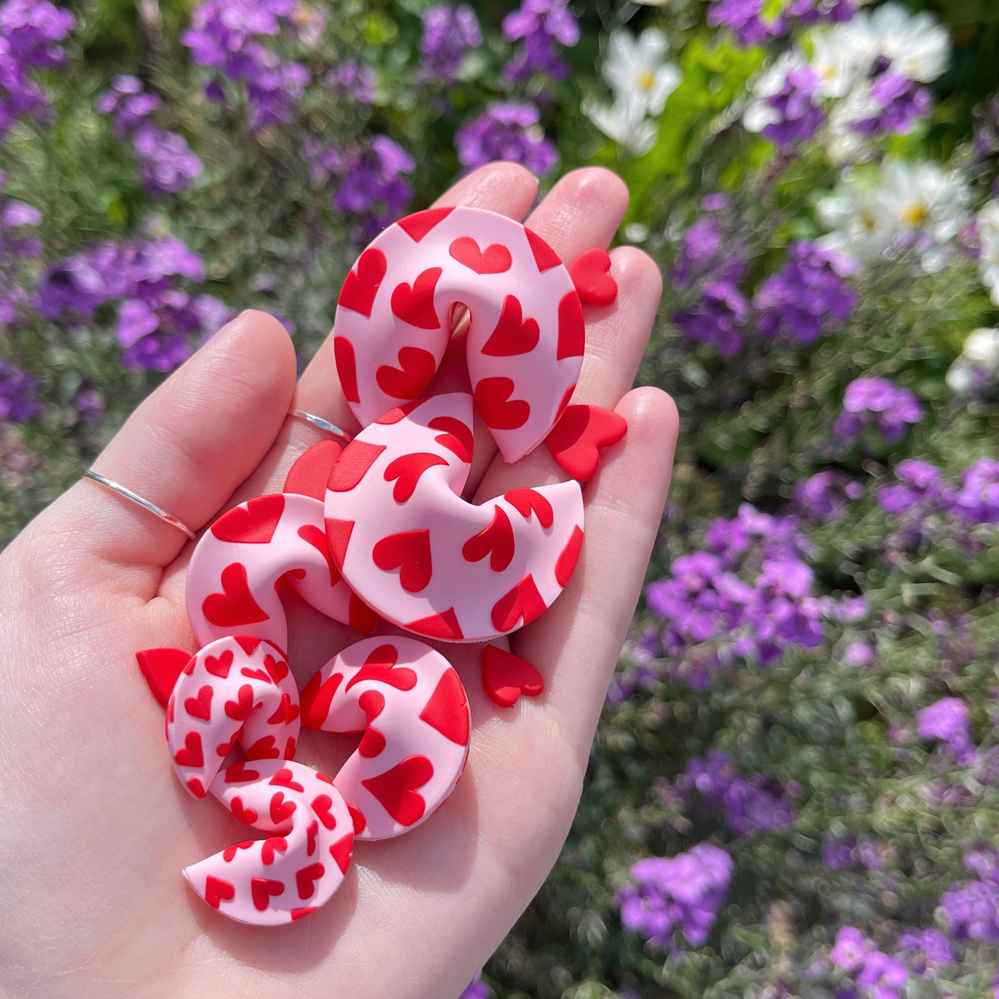 Heart Baker Fortune Cookie Sculpture