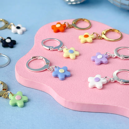 Blooming Gorgeous Flower Hoops