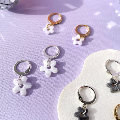 Flower Power Hoops