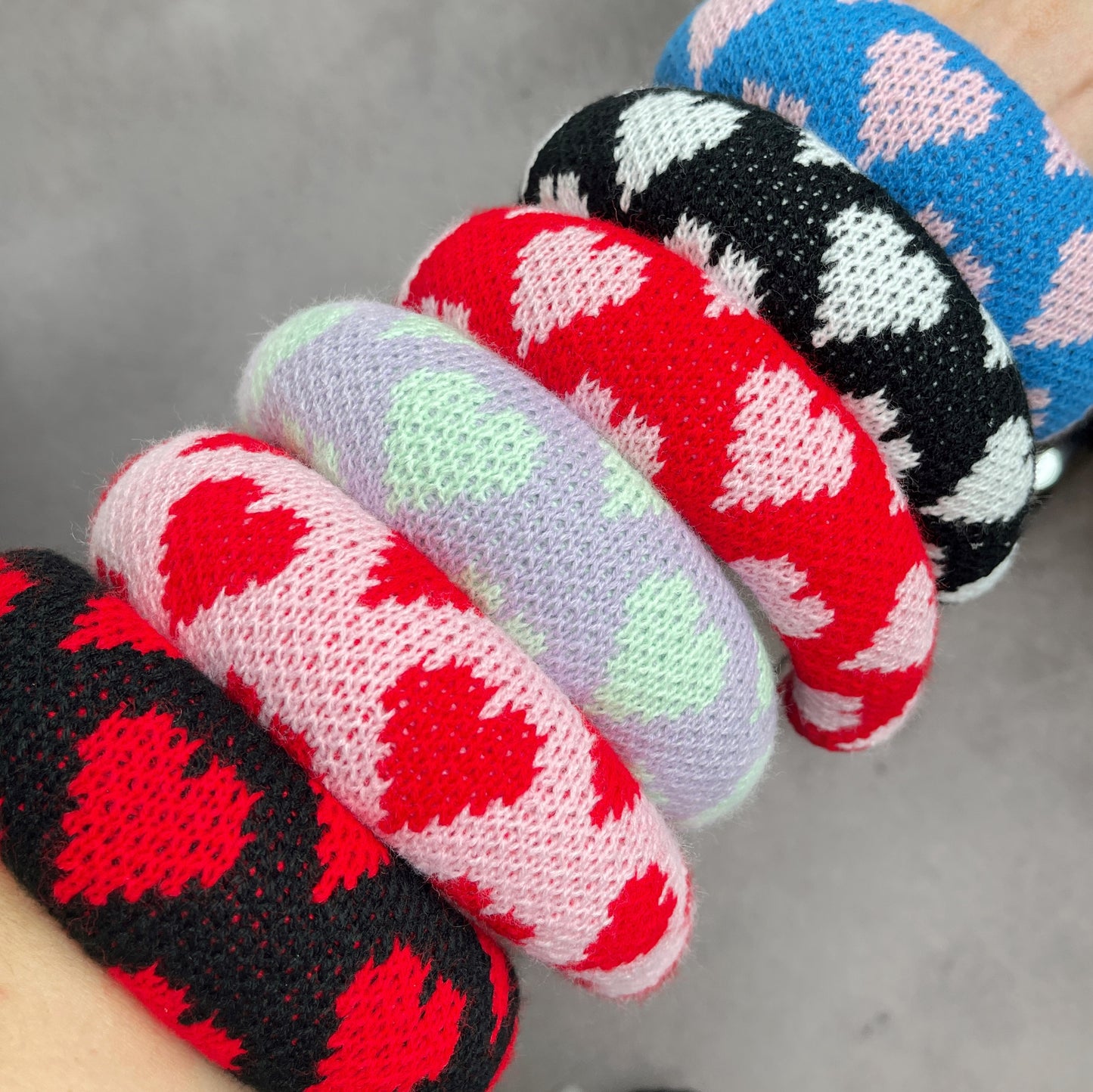 Heart Print Hairband